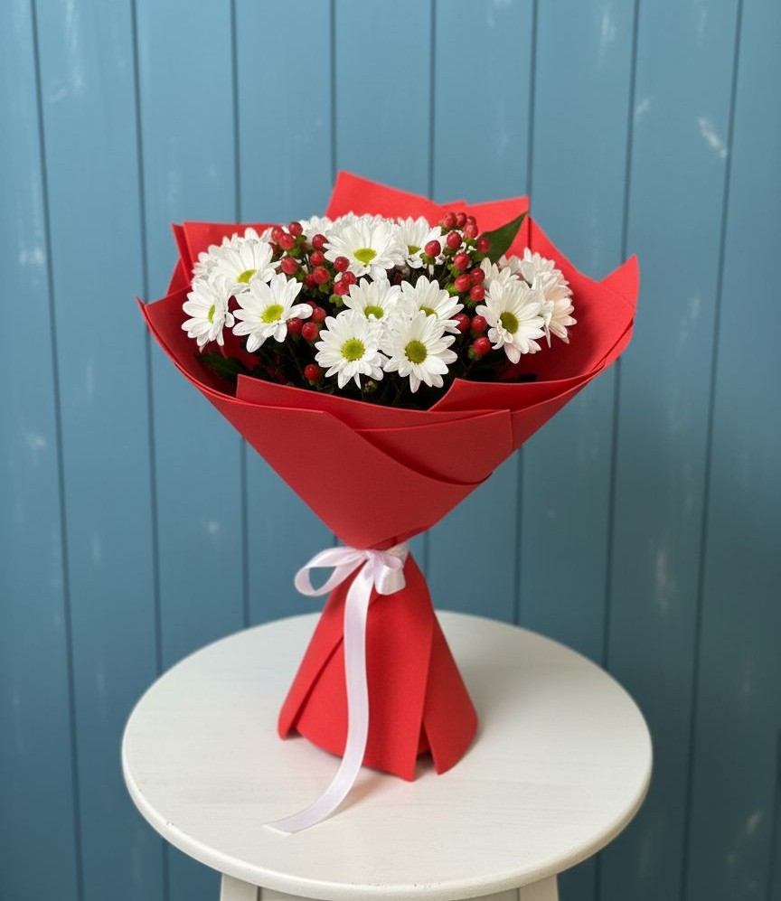 Букет цветов из: Хризантемы в Белеве