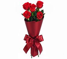 Букет 5 Красных роз Эдлесс Лав в Белеве