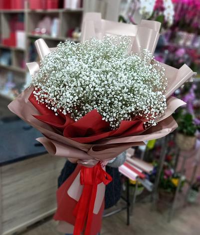 Букет цветов из: Гипсофила в Белеве