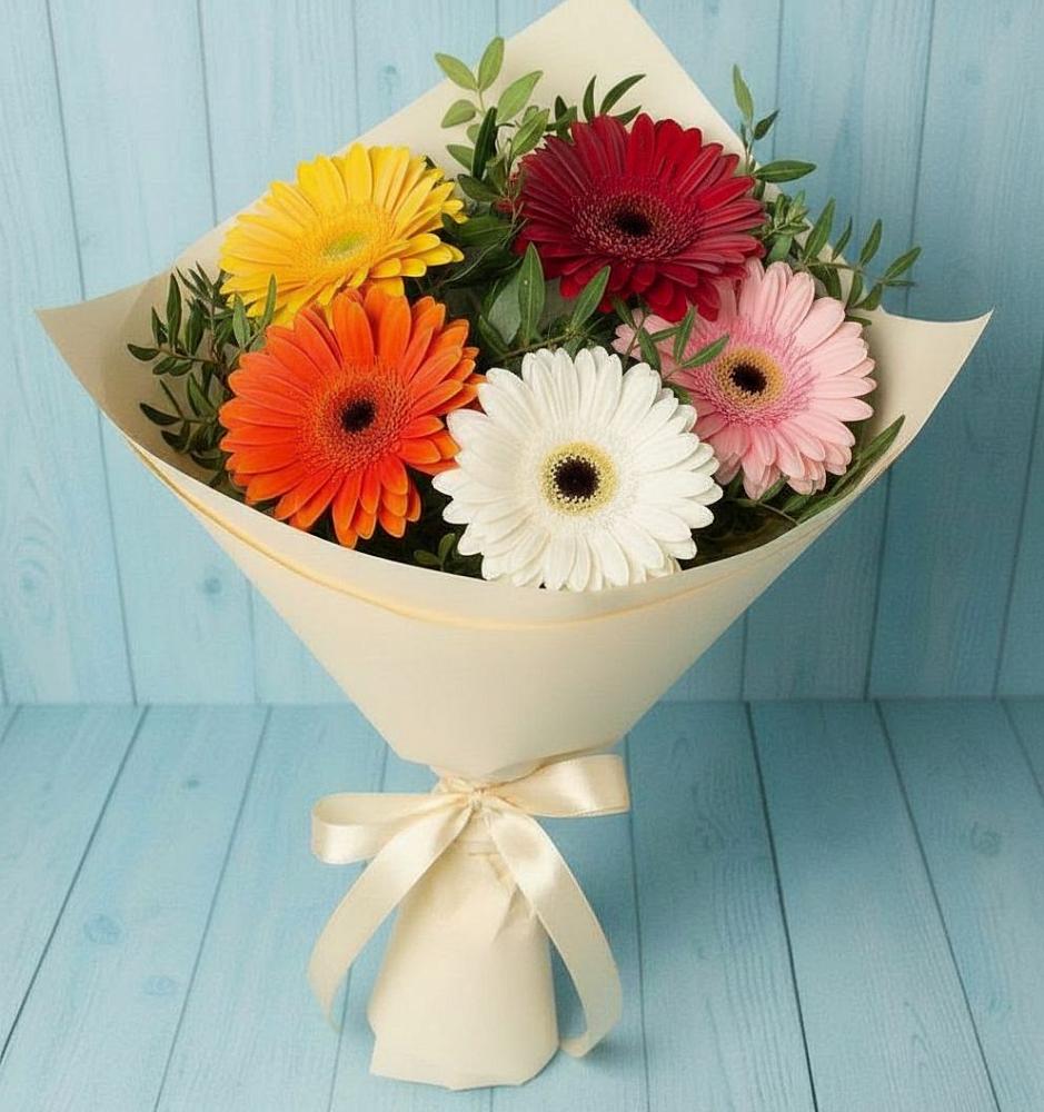 Букет цветов из: Герберы в Белеве