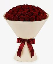 Букет 101 Бордовая роза Блэк Бакарра в Белеве