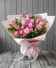 Букет Розовый кустик в Белеве