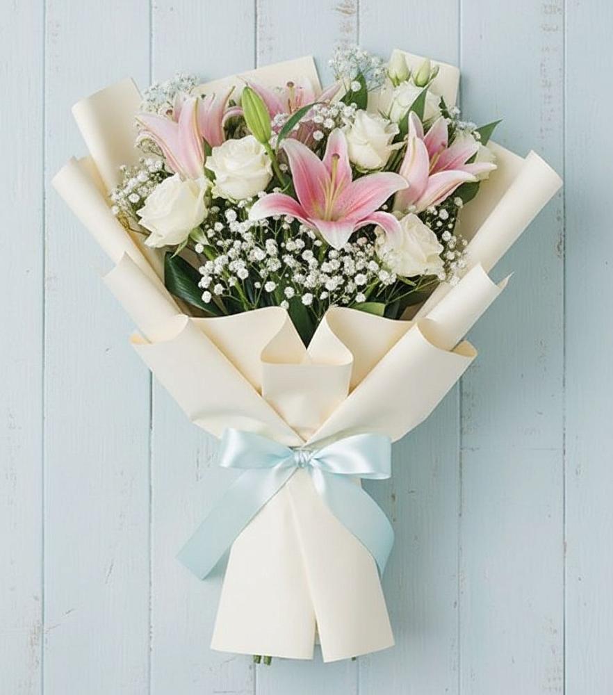 Букет цветов из: Лилии в Белеве