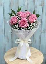 Букет цветов из:  Розы #REPLACE_PRED# Белеве