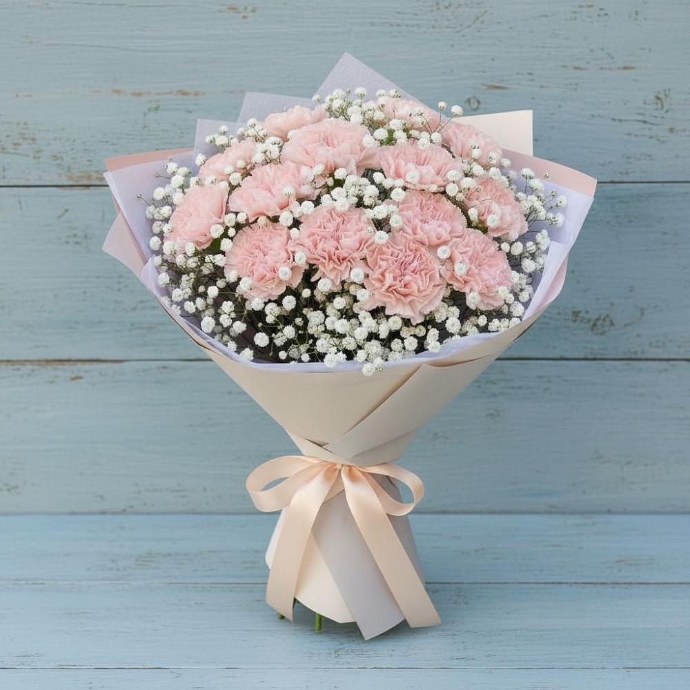 Букет цветов из: Гвоздики в Белеве