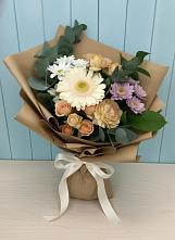 Букет цветов из:  Герберы и Хризантемы в Белеве