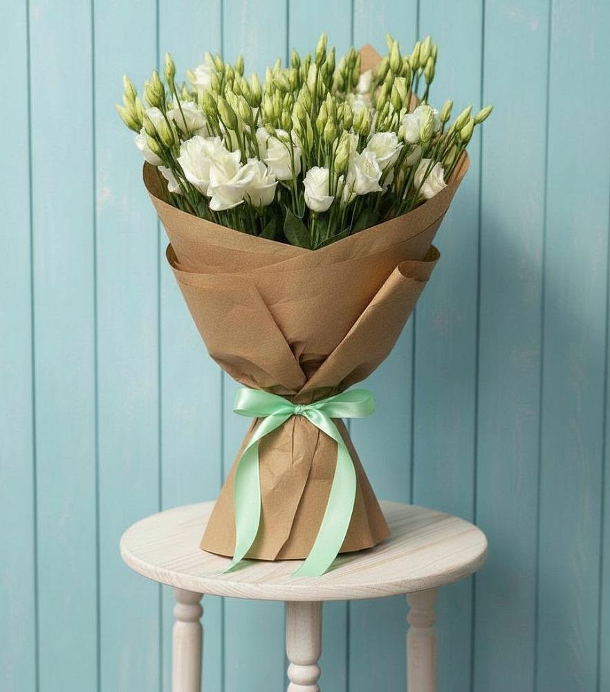 Букет цветов из: Лизиантусы в Белеве