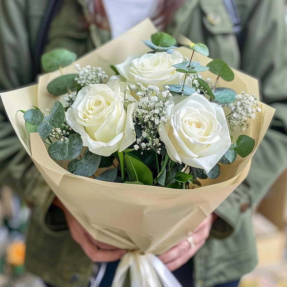 Букет цветов из: Розы в Белеве