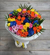 Букет цветов из:  Розы и Хризантемы в Белеве