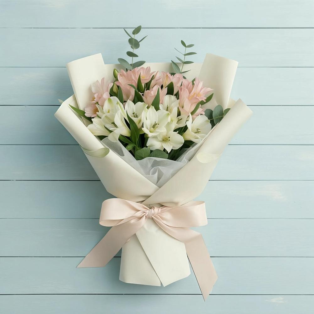 Букет цветов из: Альстромерии в Белеве